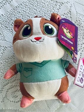 Gund Popcorn Plush in Brown, White, Green, Pink